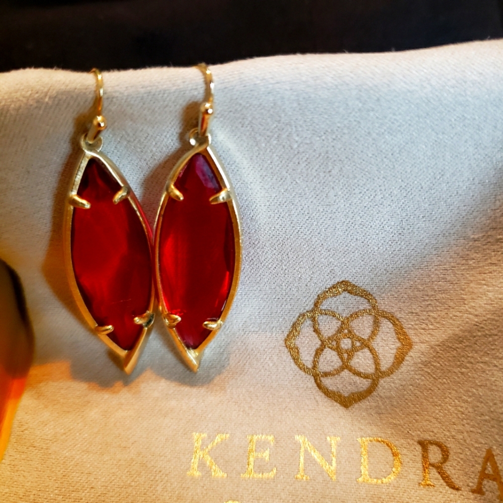 Kendra Scott Maxwell Gold Berry Earrings